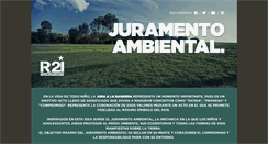 Desktop Screenshot of juramentoambiental.org